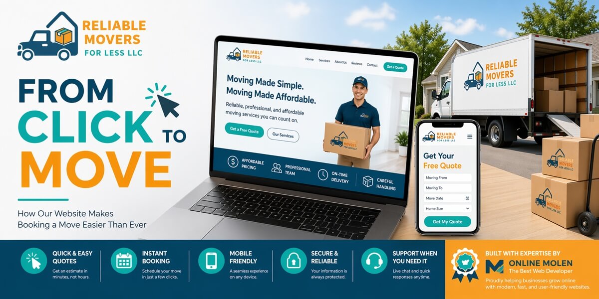 From Click to Move How Our Website Makes Booking a Move Easier Than Ever